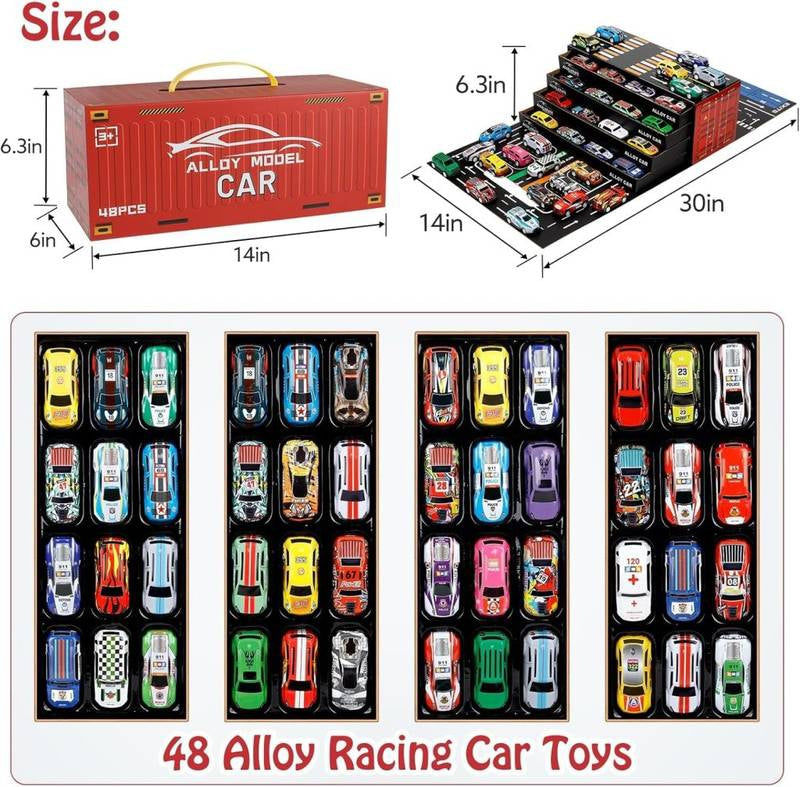 48 pcs car container set
