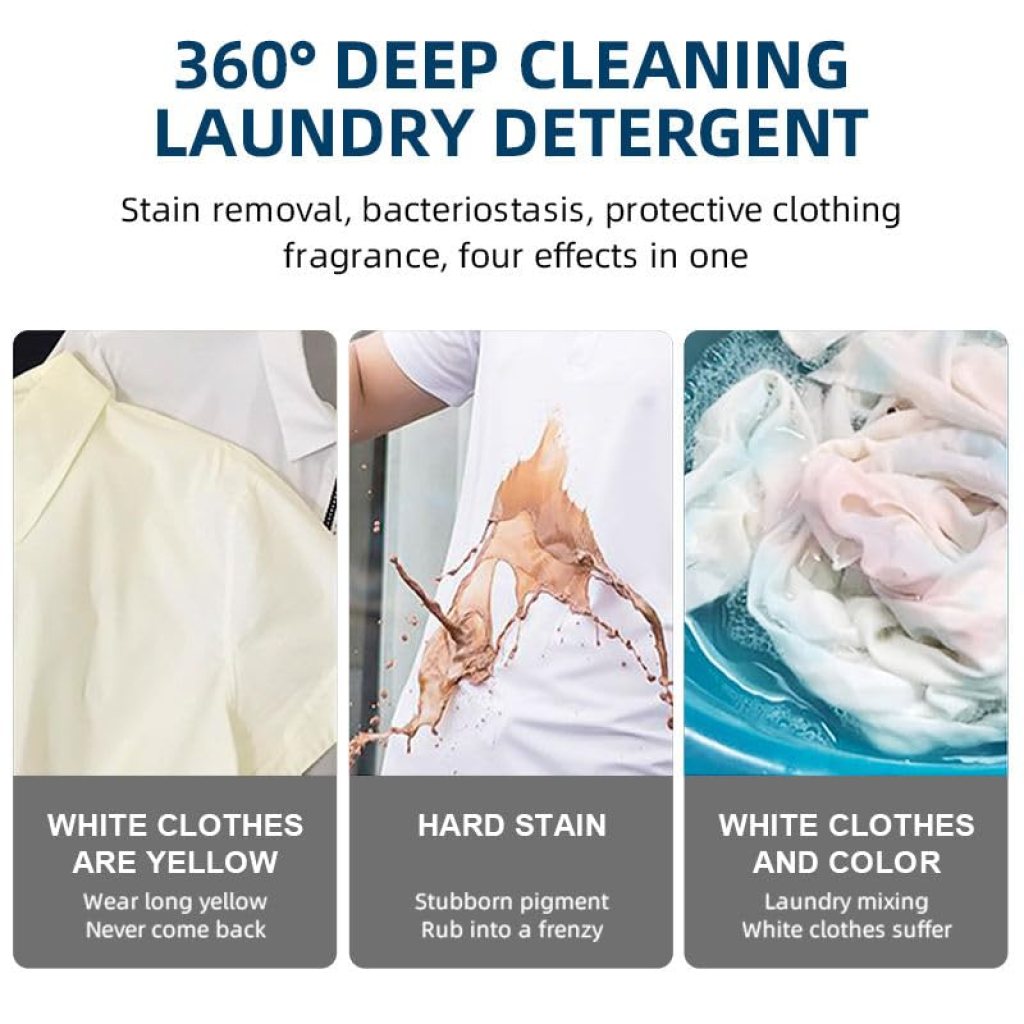 5 In 1 Laundry Pods for Deep Clean (50 pcs)