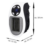 6033 Portable Electric Heater Mini Fan Heater Desktop Household