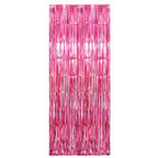 Decorative Foil Fringe Curtain For Birthday  Party Decoration