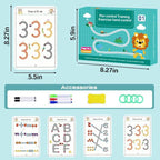 Hand Writing Pen Control Training Practice Book