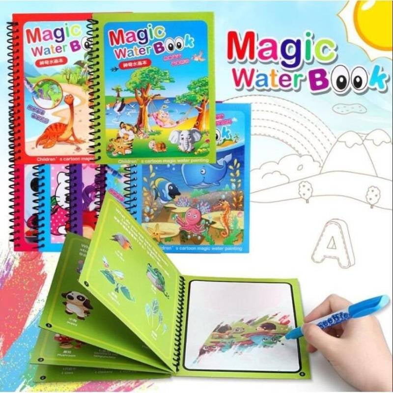 Magic water coloring book (1 pc)