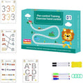 Hand Writing Pen Control Training Practice Book