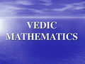 Vedic Mathematics