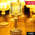 Big Acrylic Led Desk Lamps Table Lamp Portable Crystal (1 Pc  Big)
